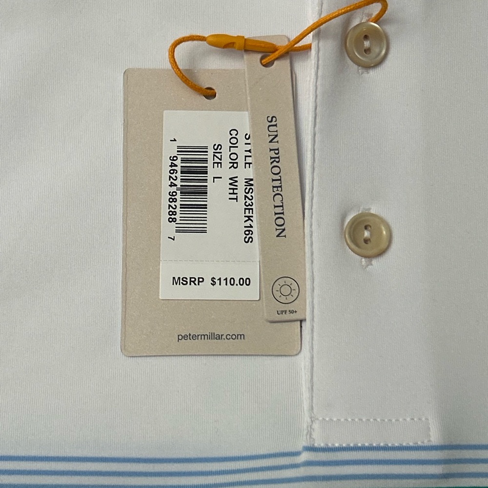 Peter Millar shirt size Large - Picture 4 of 9